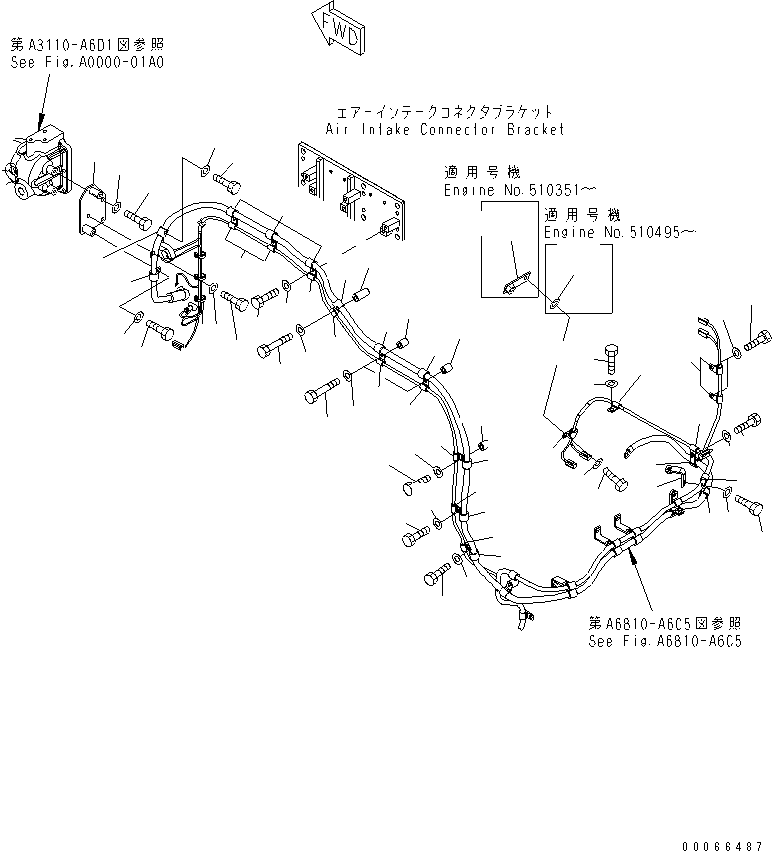 Зажим \0\600-051-2120 KOMATSU