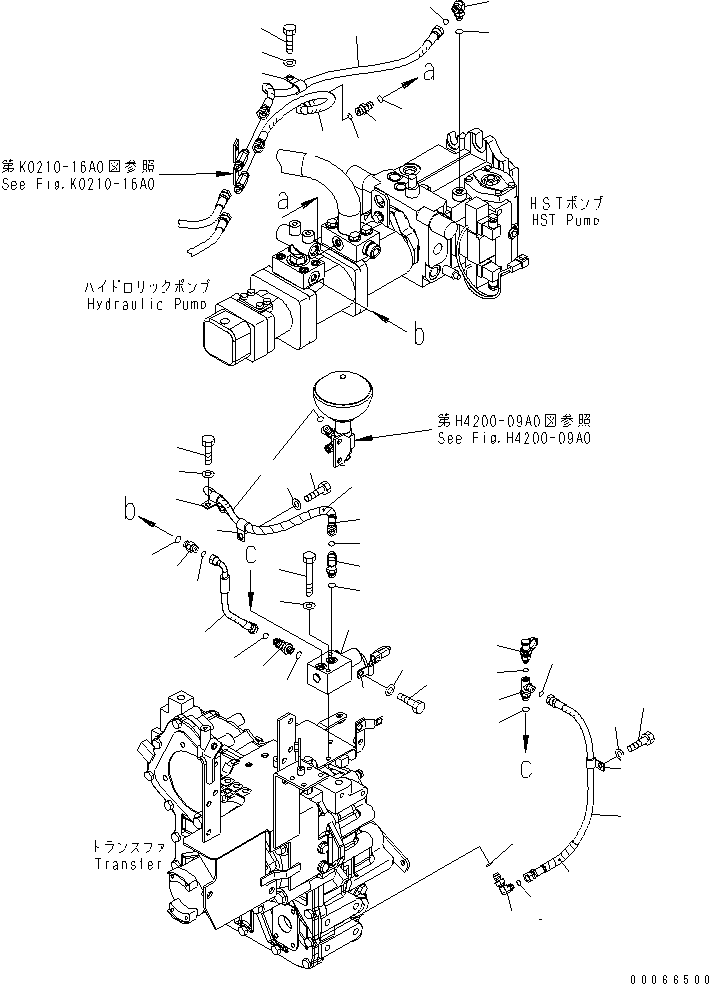 Шланг 23C-60-54380 KOMATSU