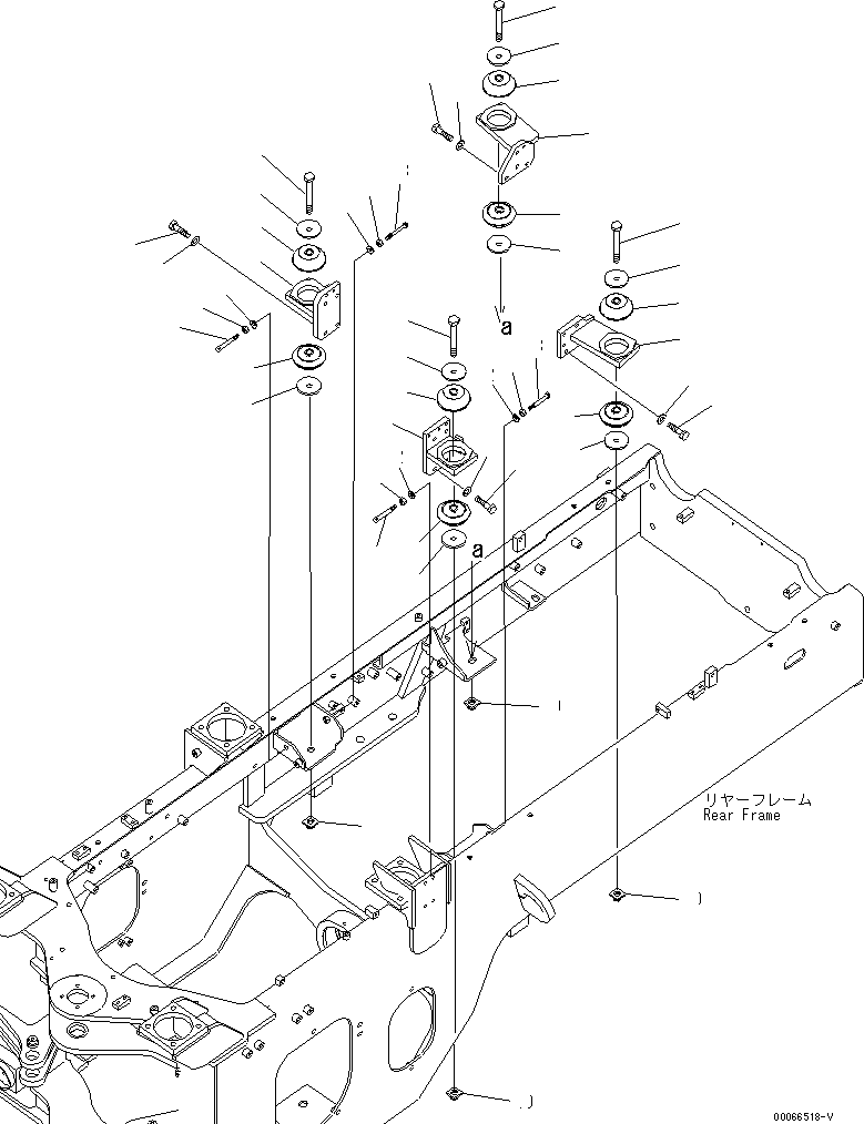 Амортизирующая подушка 417-01-41120 KOMATSU