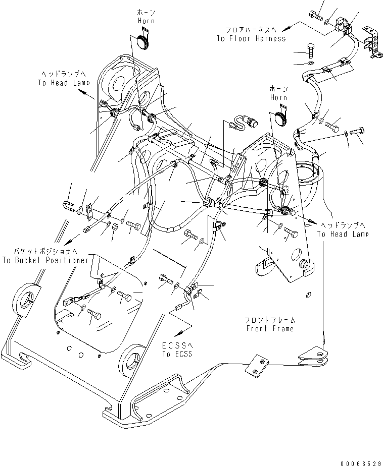 Жгут проводов 417-06-42141 KOMATSU