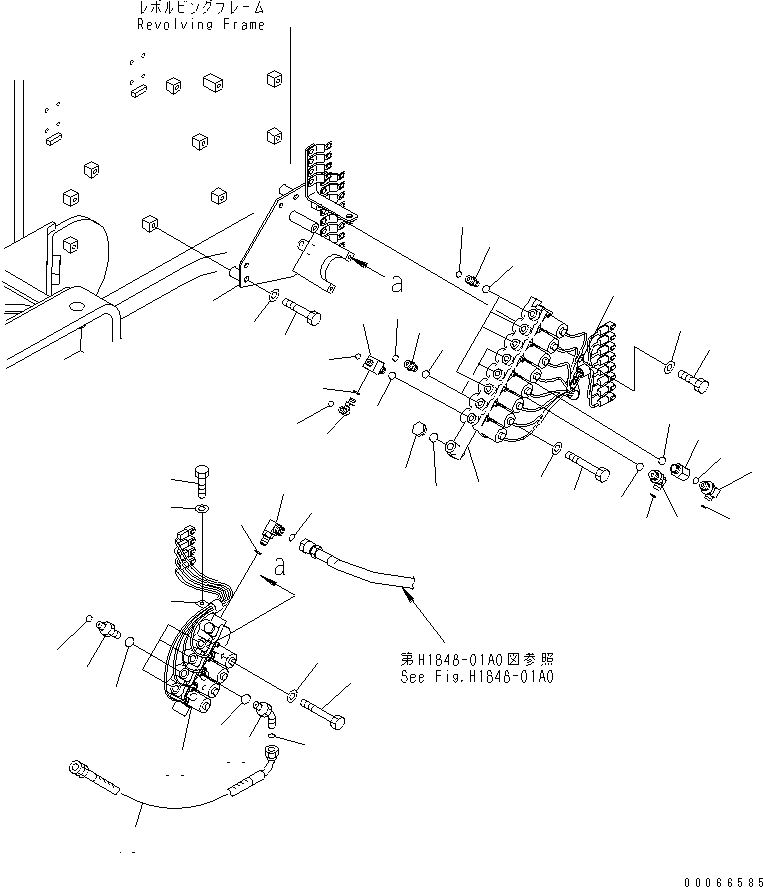Шланг с торцевым уплотнением 02763-004A6 KOMATSU