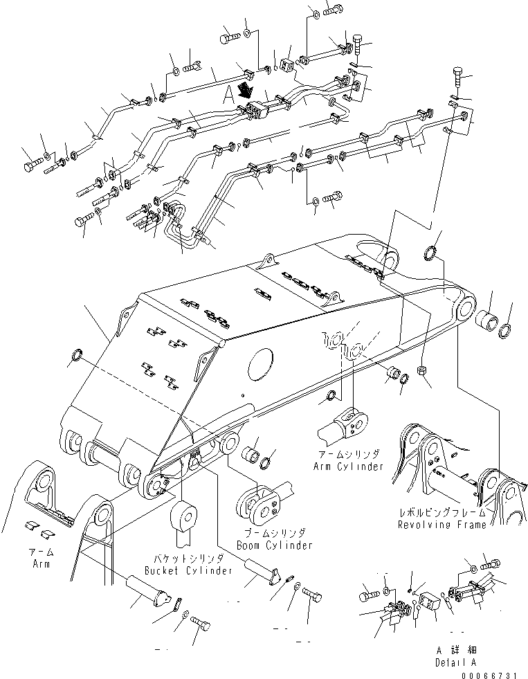 Трубка DM94286240 KOMATSU
