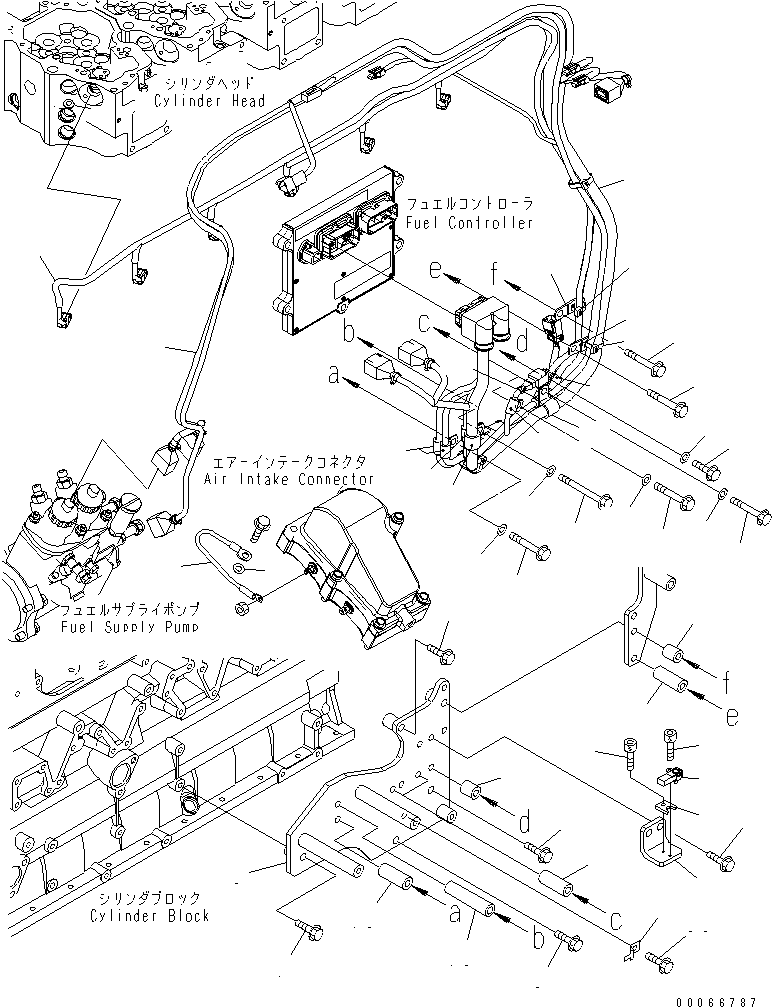 Жгут проводов 6261-81-8990 KOMATSU