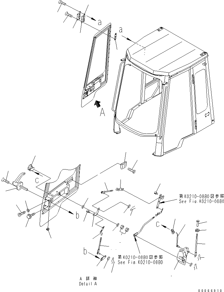 ASHTRAY,R.H. DOOR 362-56-42360 KOMATSU