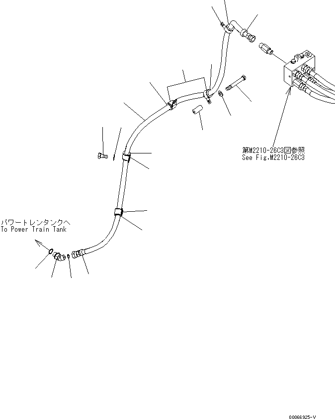 Шланг в сборе 198-49-63231 KOMATSU