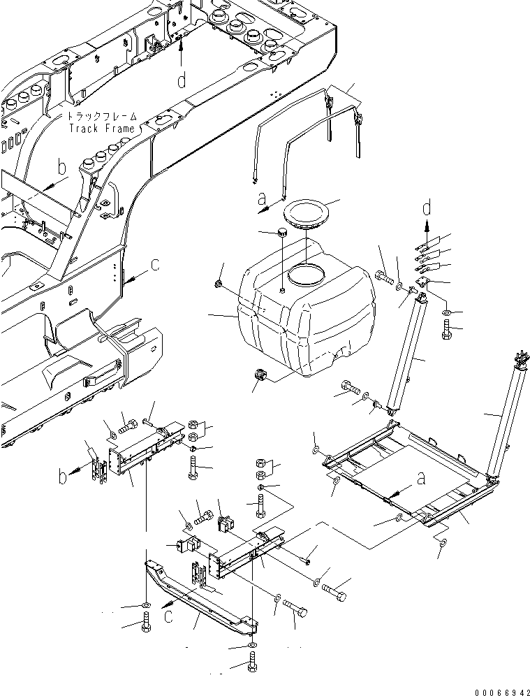 Кронштейн 8234-79-1241 KOMATSU