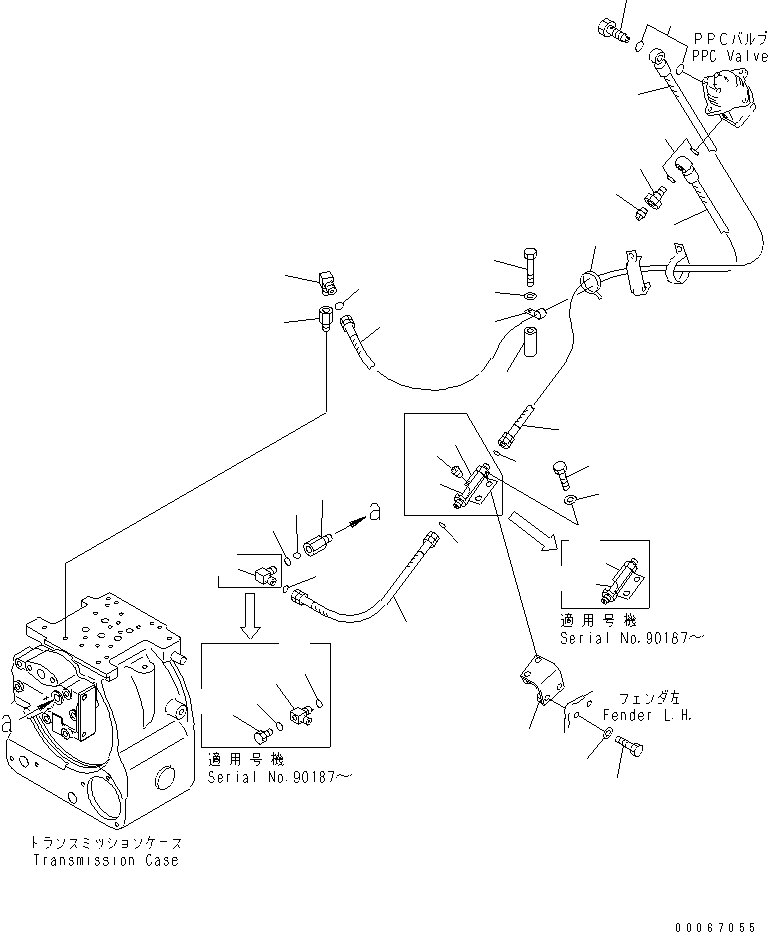 Угольник 103-40-53271 KOMATSU