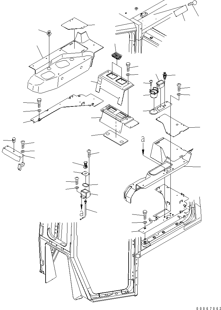 Жгут проводов 198-06-73471 KOMATSU