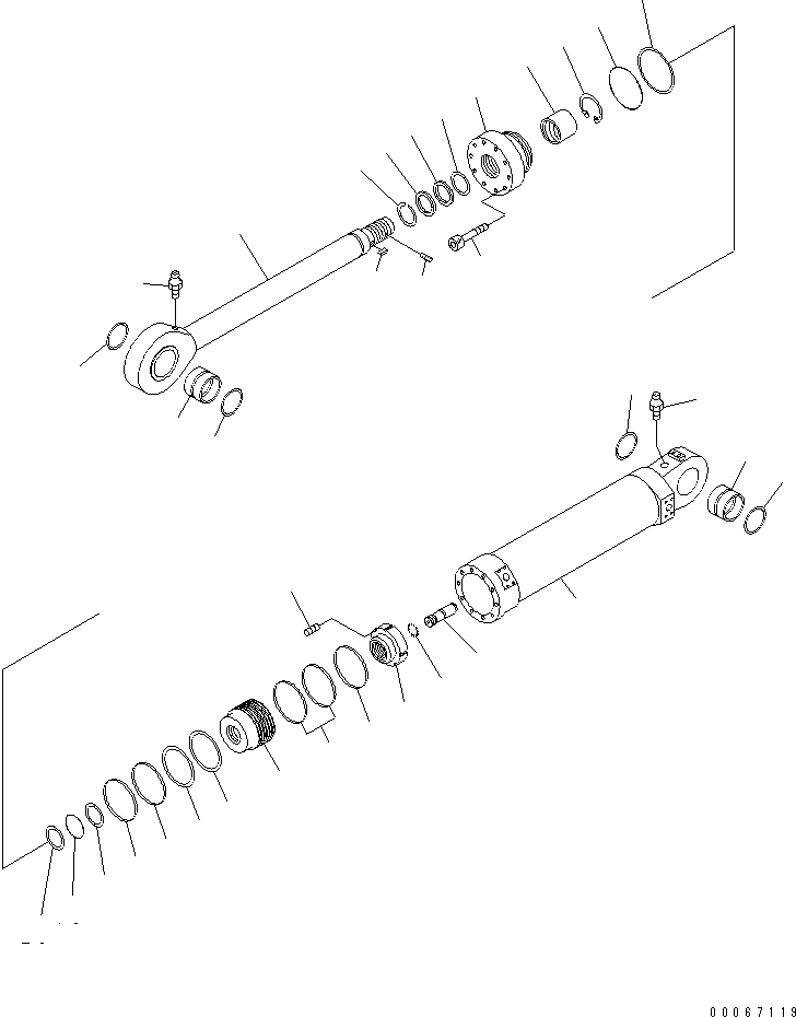 Пробка DM51799098 KOMATSU