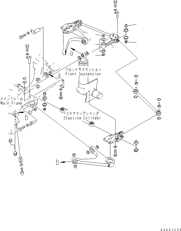 Рычаг 569-40-81210 KOMATSU