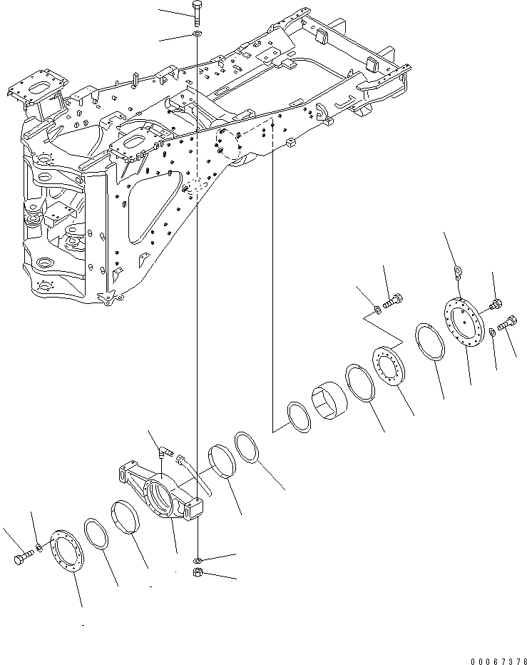 Манжета 427-46-12281 KOMATSU