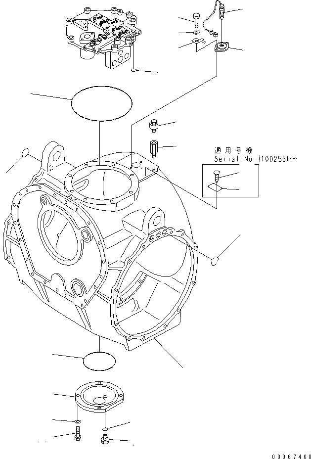 Ниппель 198-22-22360 KOMATSU