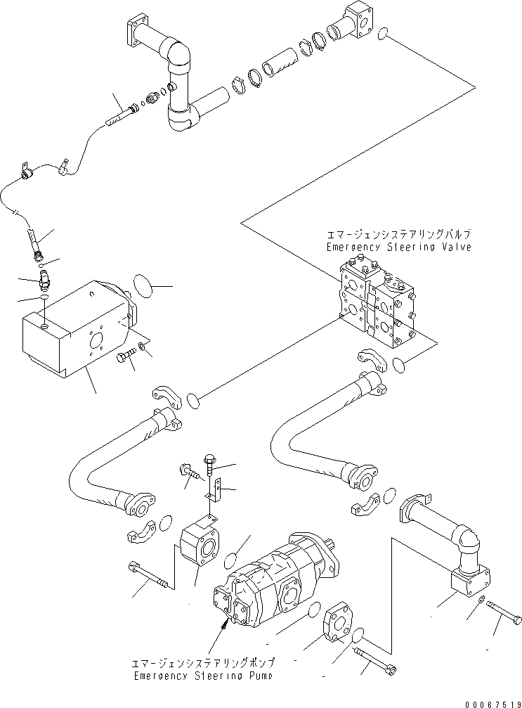 Болт 01252-41280 KOMATSU