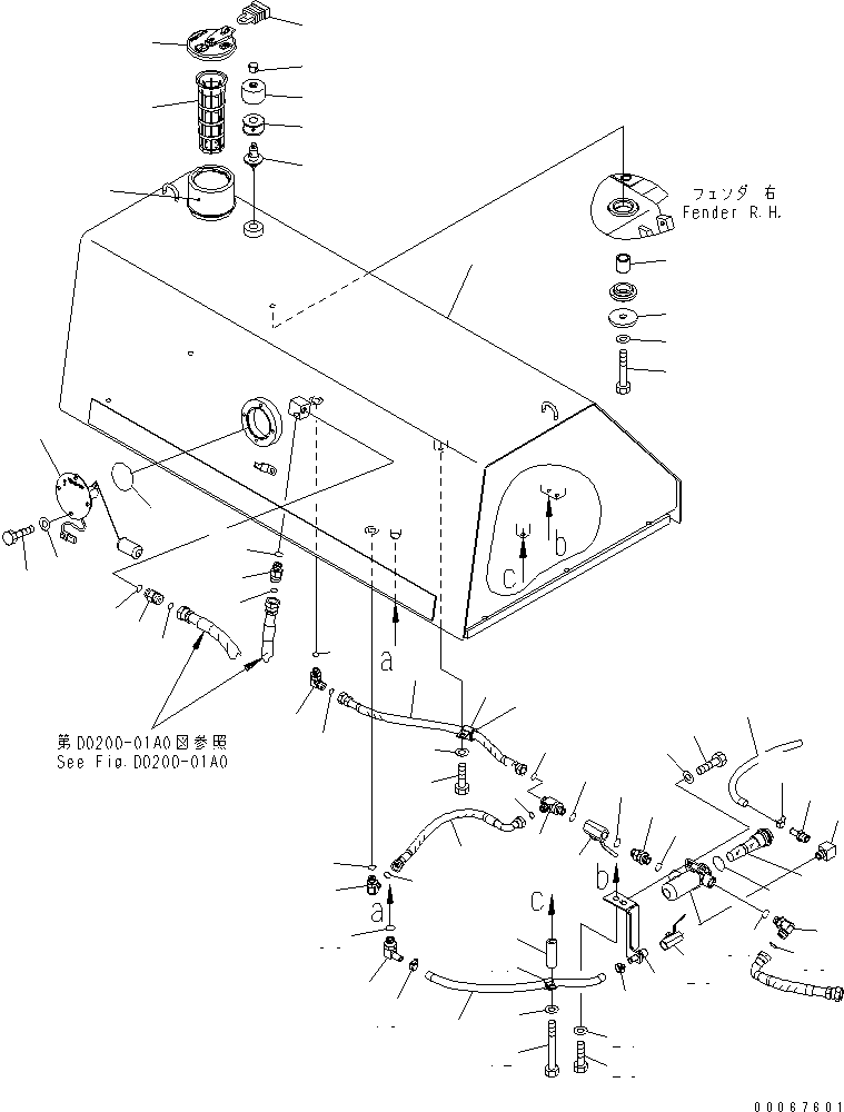Ниппель 154-04-75720 KOMATSU