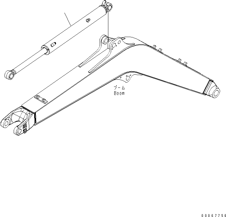 CYLINDER GROUP,(SEE FIG.Y1620-11A0) (707-00-XH500) KOMATSU