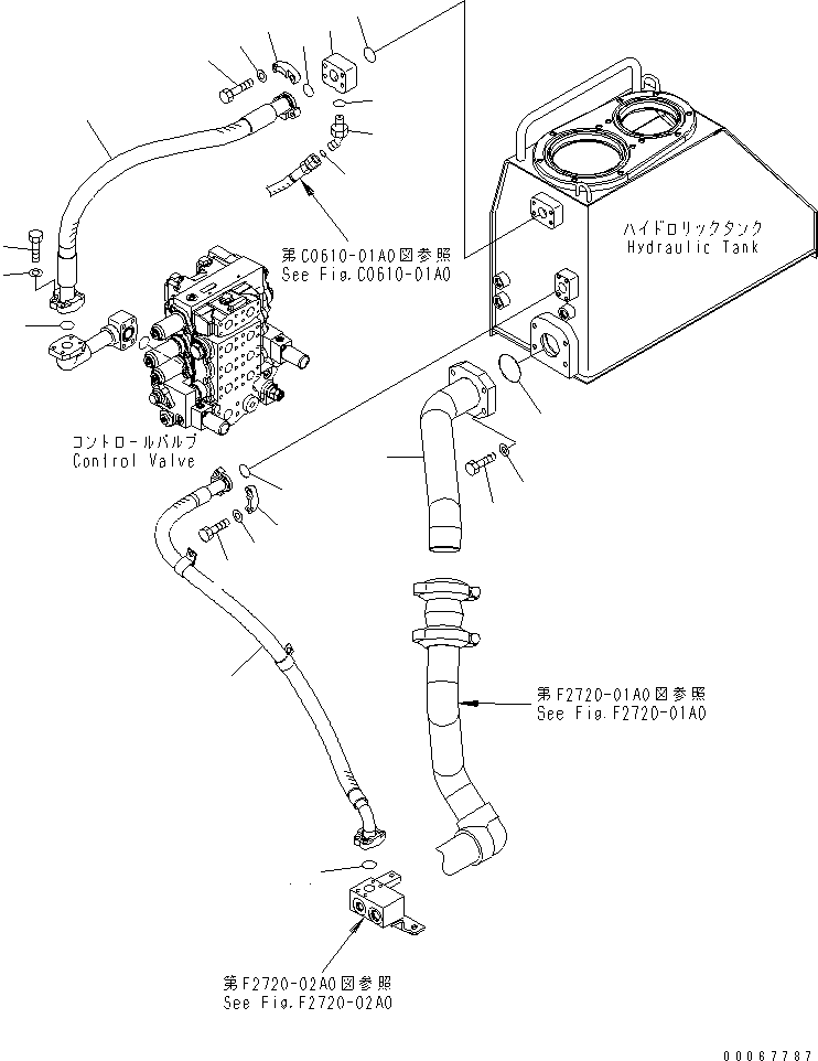 Блок 154-61-78480 KOMATSU