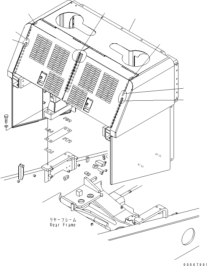 Bulkhead 427-S05-5360 KOMATSU