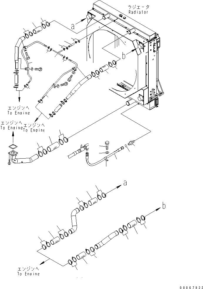 Шланг 427-Z89-3640 KOMATSU