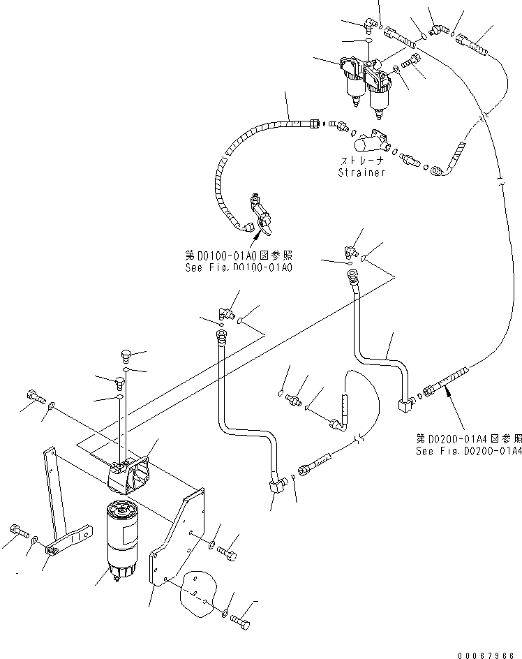 Защитный рукав 08017-82501 KOMATSU