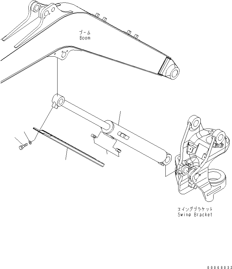 CYLINDER ASS'Y,(SEE FIG.Y1620-01A0) (707-00-0H541) KOMATSU