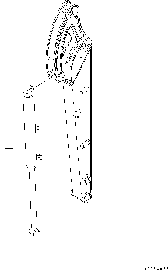 CYLINDER GROUP,(SEE FIG.Y1620-41A0) (707-00-XE532) KOMATSU