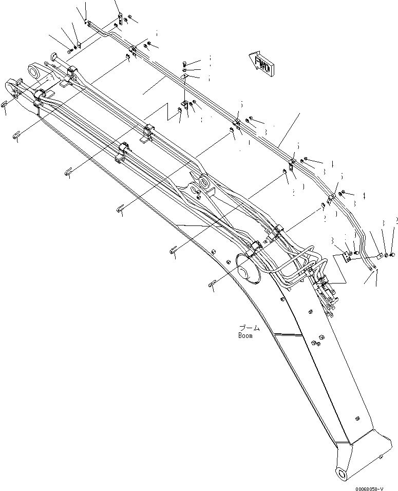 BRACKET, PAINTED VERSION 20E-70-11320 KOMATSU