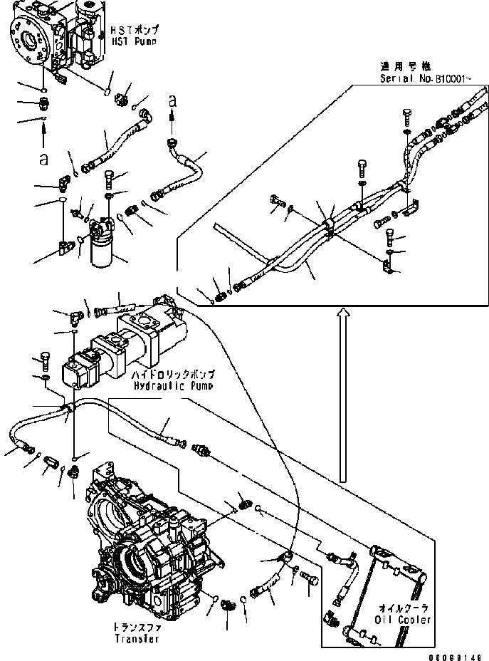 Шланг 419-18-32234 KOMATSU