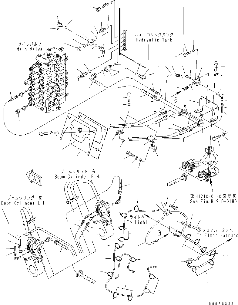 Жгут проводов 22U-06-27492 KOMATSU