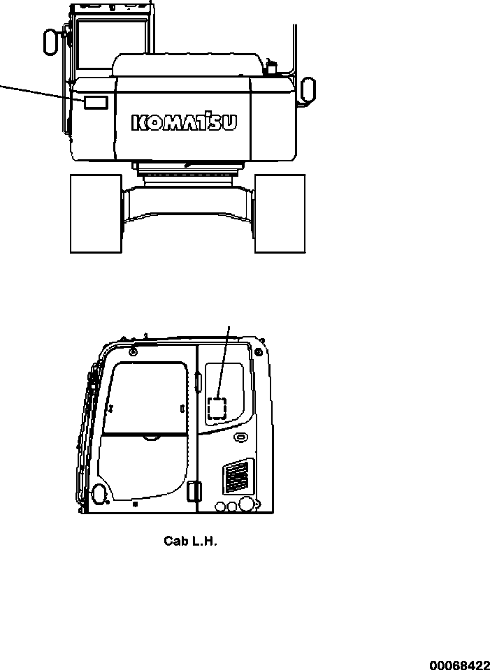 Пластина 20Y-00-A1410 KOMATSU