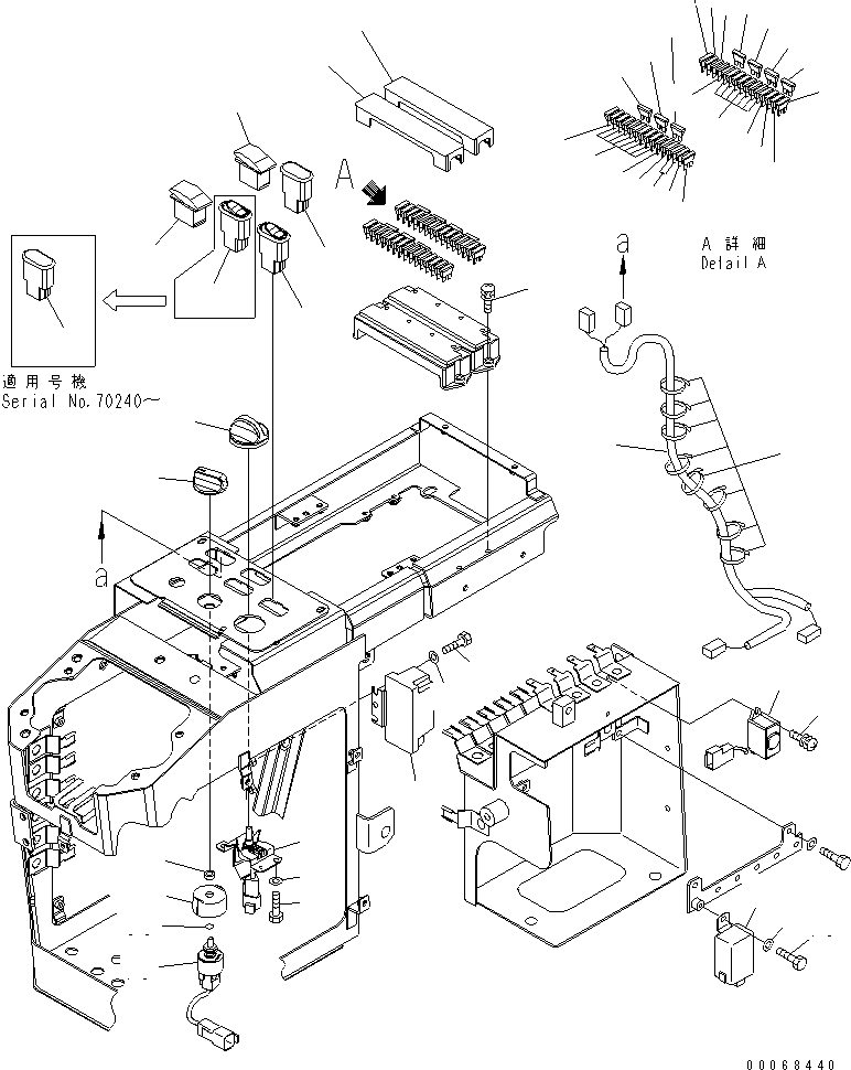 Жгут проводов 418-U77-4453 KOMATSU