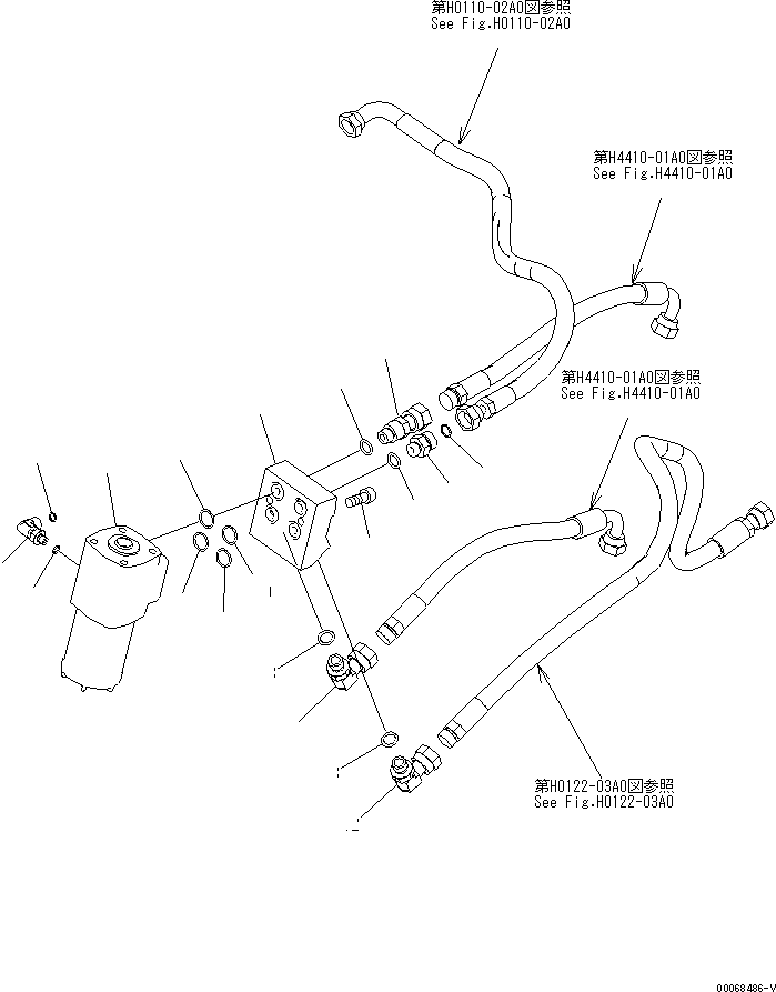 Угольник 419-62-41250 KOMATSU