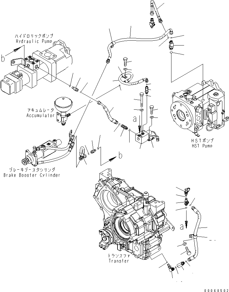Шланг 419-18-41360 KOMATSU