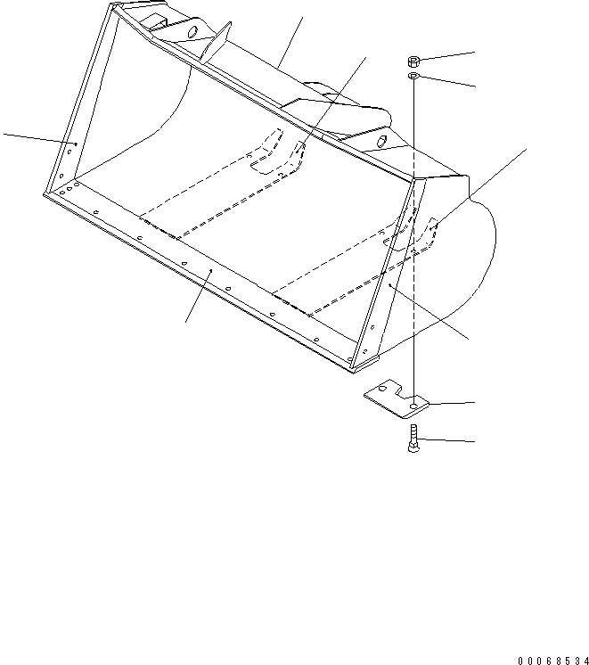 EDGE (WELDED) 419-70-22720 KOMATSU