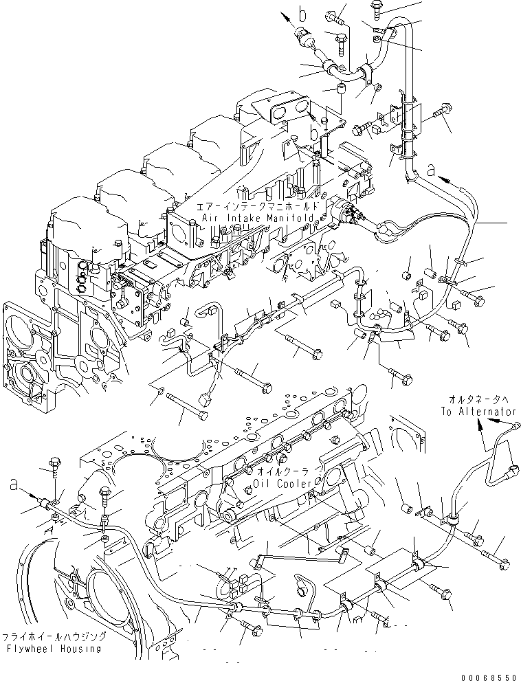 Кронштейн 6218-81-4450 KOMATSU