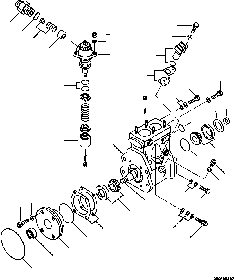 PCV ELEMENT ND094040-0370 KOMATSU