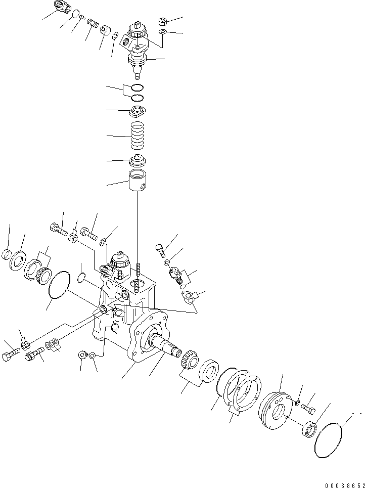 Корпус в сборе (ND094100-0520) KOMATSU