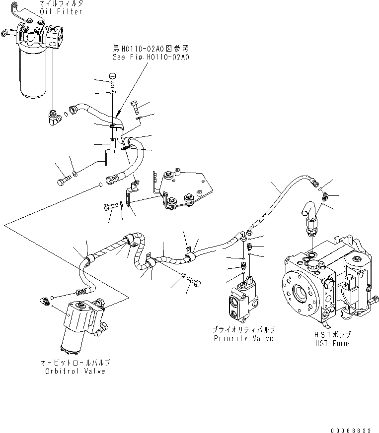 Шланг 419-62-43910 KOMATSU