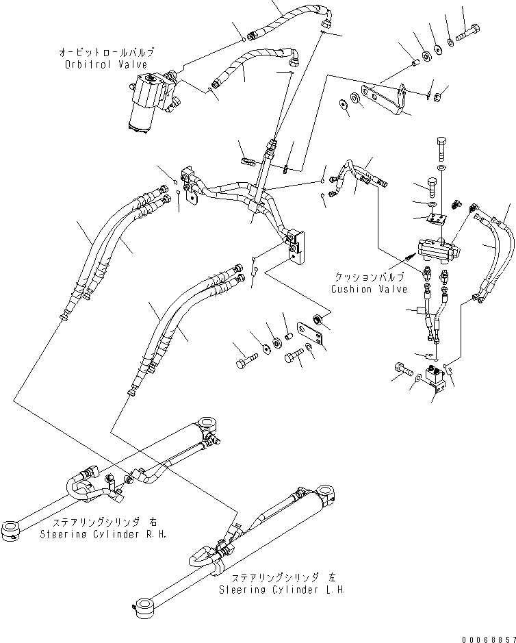 HOSE, 730MM 419-62-43890 KOMATSU