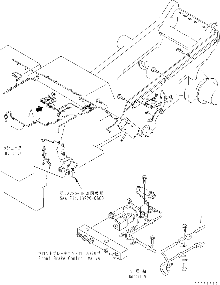 Жгут проводов 569-06-83213 KOMATSU