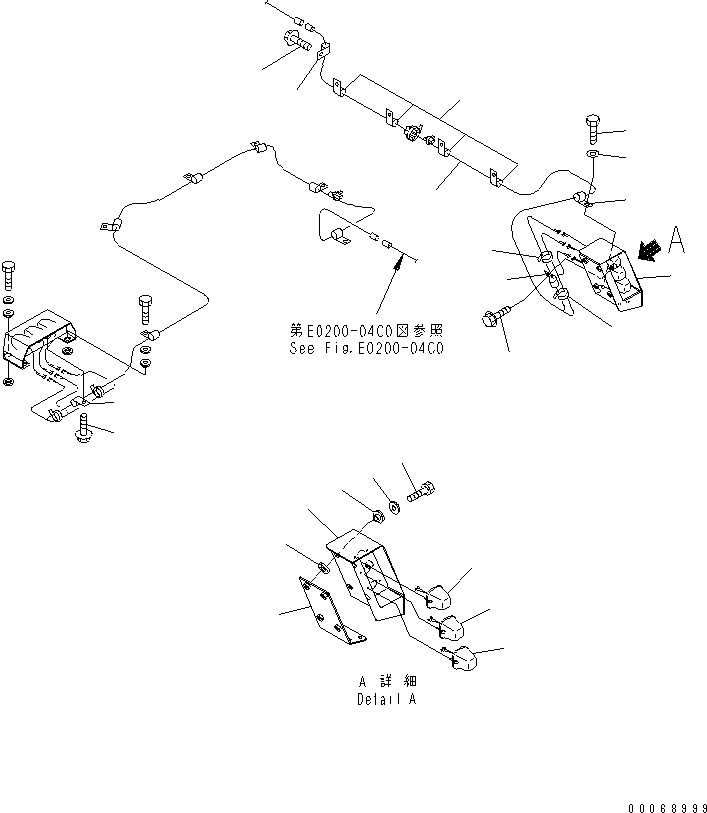 Жгут проводов 569-86-87131 KOMATSU