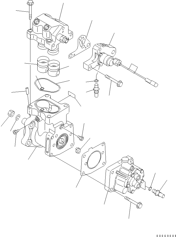 Шайба пружинная 6744-71-1040 KOMATSU