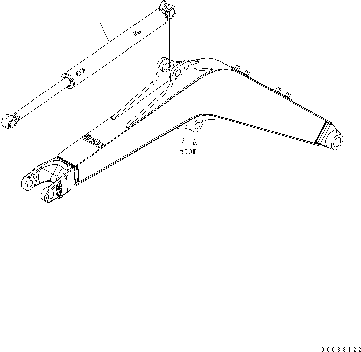 CYLINDER GROUP,(SEE FIG.Y1620-11A0) (707-00-XH520) KOMATSU