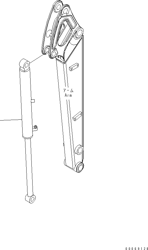 CYLINDER GROUP,(SEE FIG.Y1620-41A0) 707-00-XE530 KOMATSU