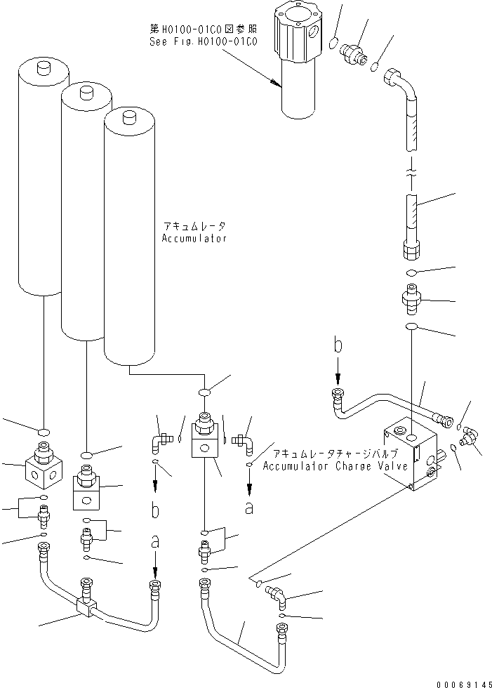 Трубка 569-43-84140 KOMATSU