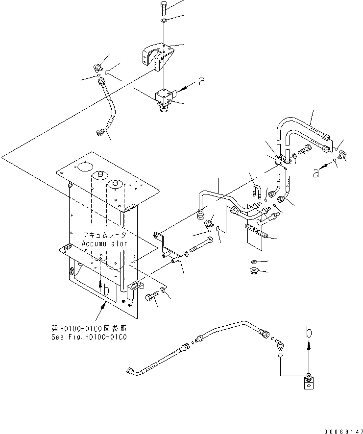 Клапан 569-43-85211 KOMATSU