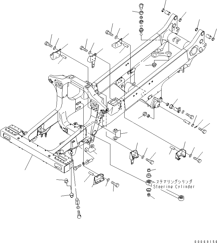 FRAME SUB ASS'Y 569-46-81102 KOMATSU