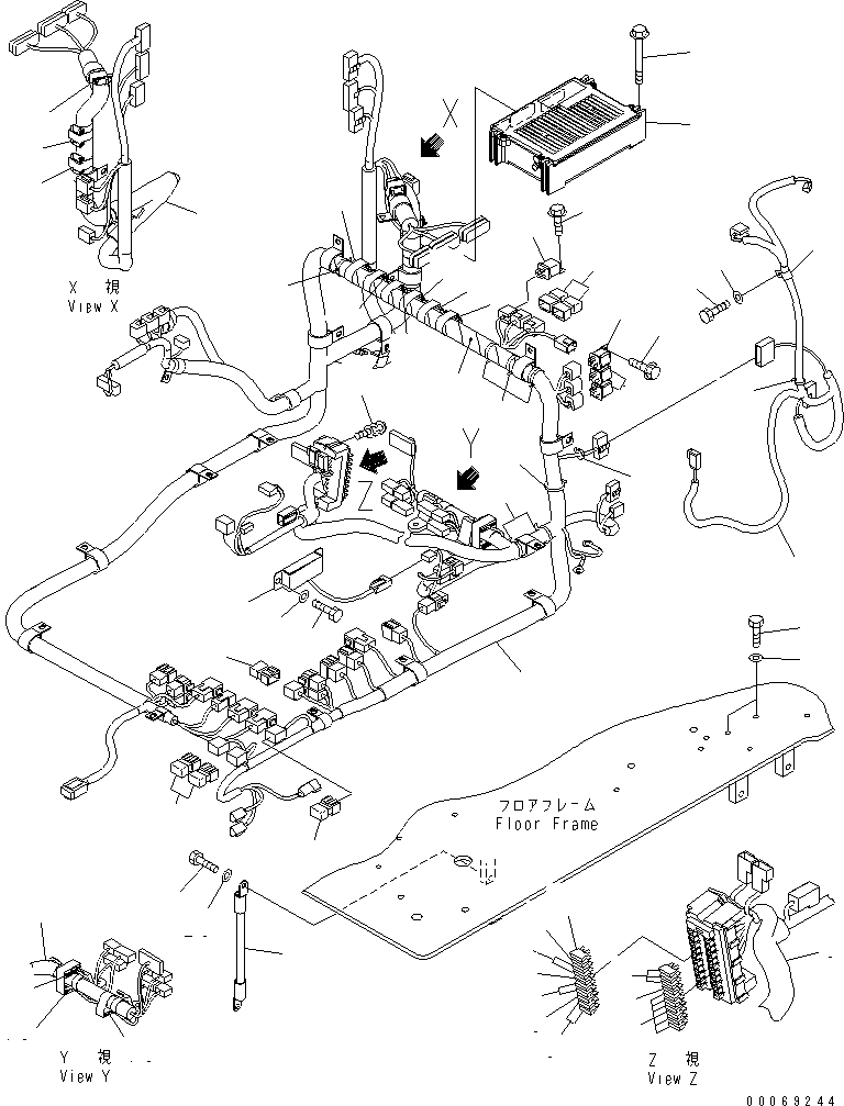 Жгут проводов 21N-06-41321 KOMATSU