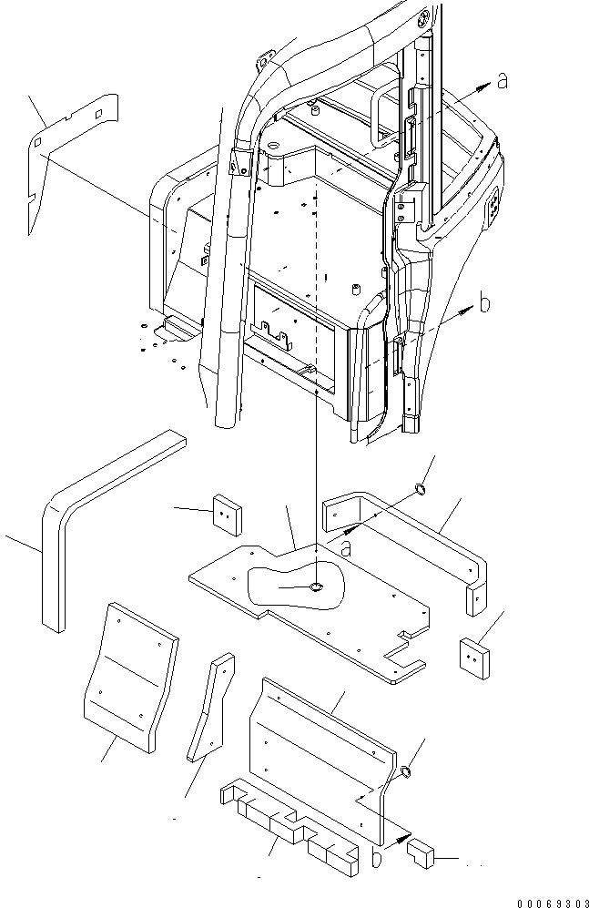 Лист 22F-54-35480 KOMATSU