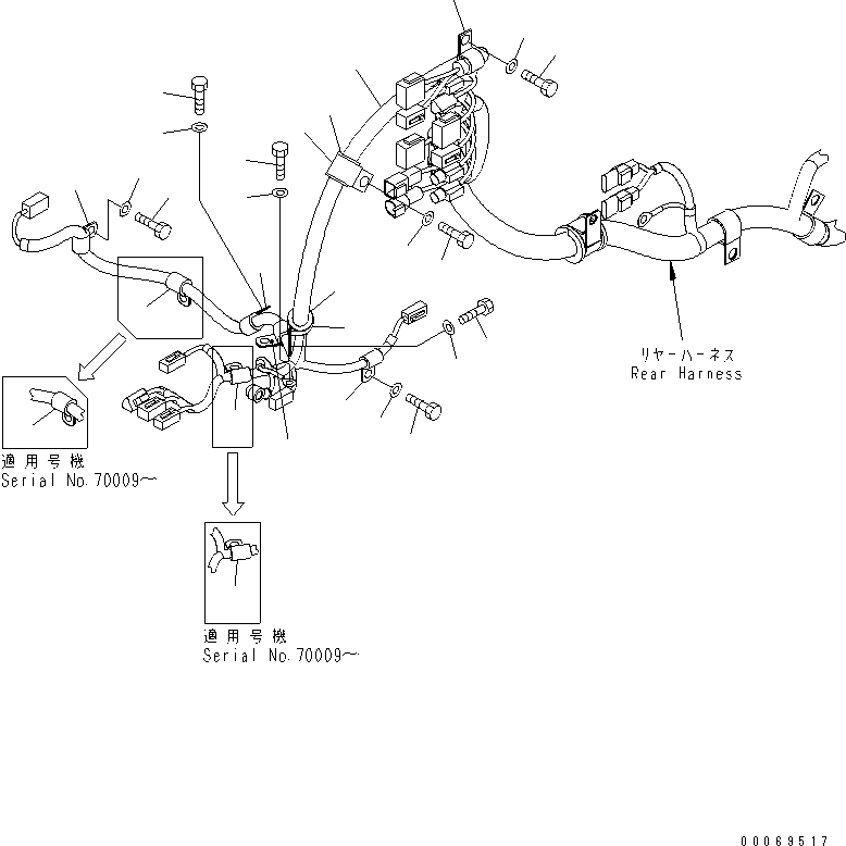 Жгут проводов 417-06-42360 KOMATSU