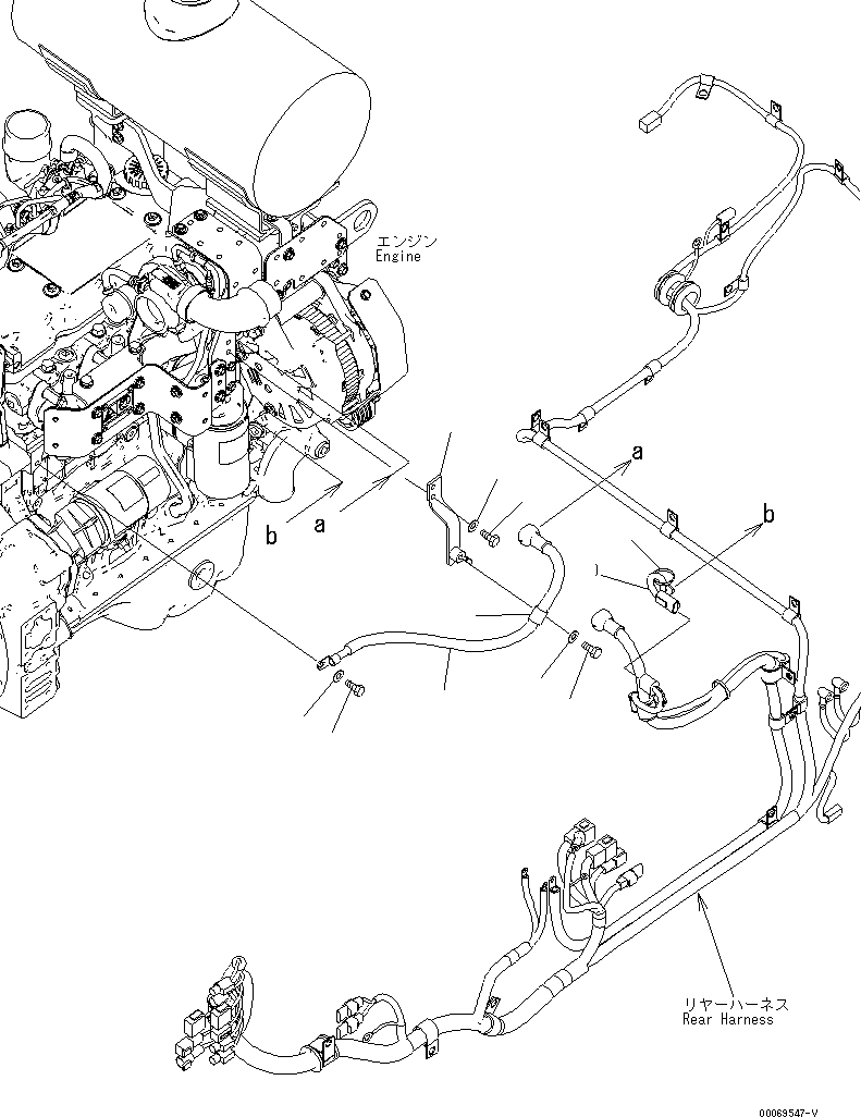 Кабель 417-Z91-4240 KOMATSU